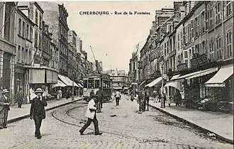 Autre vue de la rue de la Fontaine