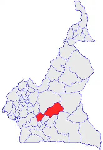 Localisation du diocèse.