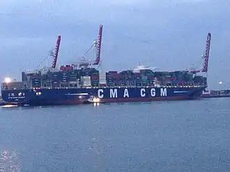 illustration de CMA CGM Alexander von Humboldt