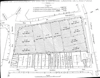 Ancienne caserne (1898).