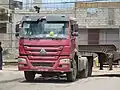 Howo Sinotruk 380 tractor truck en Jamaïque