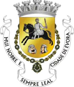Blason de Évora
