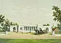 Le Paleis Koningsplein (aujourd'hui Palais de l'Indépendance) dans les années 1880