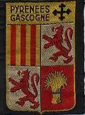 Insigne du Commissariat régional PYRENEES-GASCOGNE.