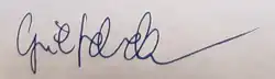 Signature de Cyril Svoboda