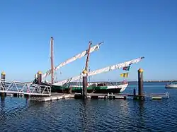 Caïque portugais Bom Sucesso à Olhão.