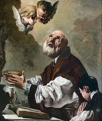 La communion de saint Philippe Neri, Venise, Ca' Rezzonico