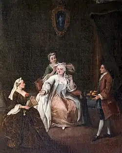 La perruquière 1760