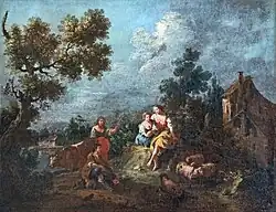 Paysage par Giuseppe Zais