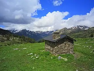 La cabane de la Serrera.
