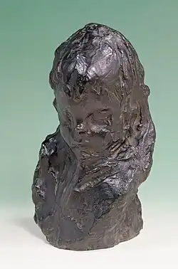 Medardo Rosso, Tête d'enfant (1892-1893), Buenos Aires, musée national des beaux-arts d'Argentine.