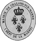 Cachet de la mairie de 1815 à 1830.