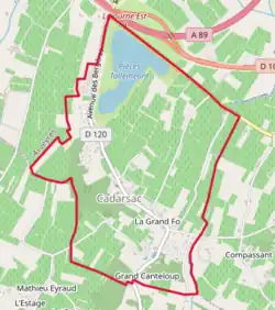 Carte OpenStreetMap.