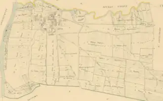 Feuille de plan cadastral napoléonien de Condé-sur-Suippe.