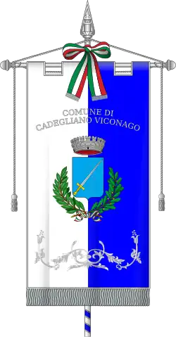 Drapeau de Cadegliano-Viconago