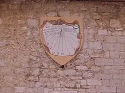 Cadran solaire de Tourrettes-sur-Loup.