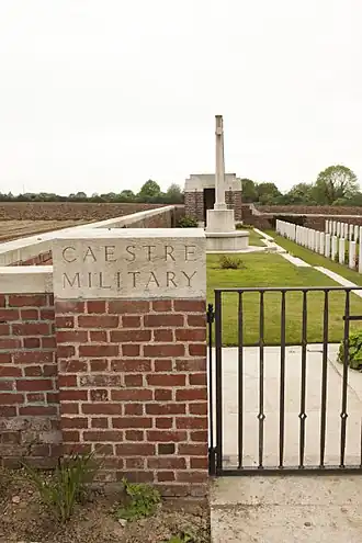 Le Caestre Military Cemetery.