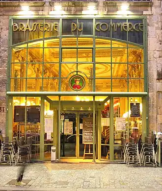 La Brasserie du Commerce.