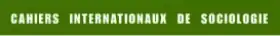 Image illustrative de l’article Cahiers internationaux de sociologie