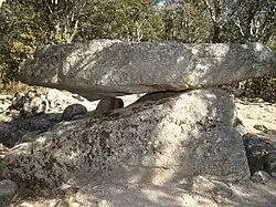 La dalle latérale du sud-ouest.