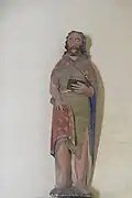 Église de la Trinité : statue de saint Jean-Baptiste.