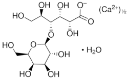 Image illustrative de l’article Lactobionate de calcium