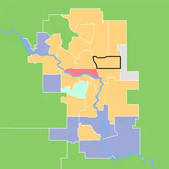 Carte de la circonscription