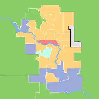 Carte de la circonscription