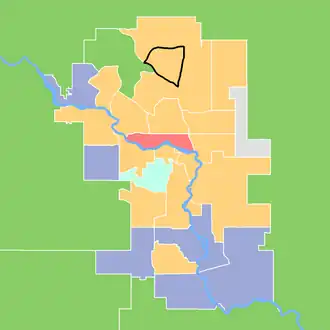 Carte de la circonscription