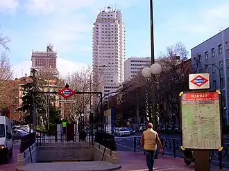 Image illustrative de l’article Ventura Rodríguez (métro de Madrid)