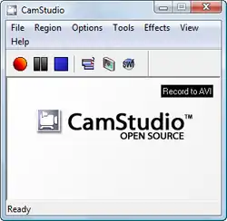 Description de l'image CamStudio Main Screen.png.