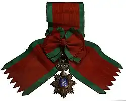 Grand-croix de l’ordre royal du Cambodge du maréchal Joffre, conservée au musée de l'Armée de Paris.