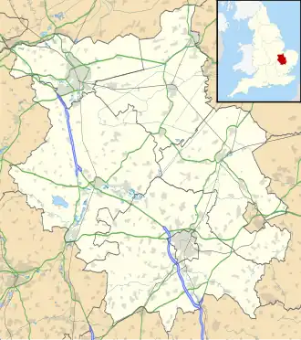 Voir sur la carte administrative du Cambridgeshire