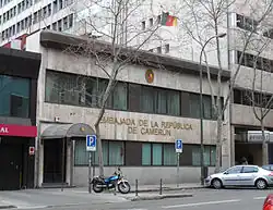 Ambassade à Madrid.