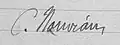 Signature de Camille Nouvian
