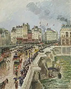 Le Pont-Neuf, après-midi de pluie (1re série)Collection privée, Vente 2019