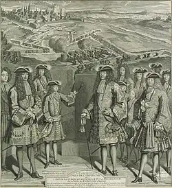 Louis XIV devant le campde Coudun.