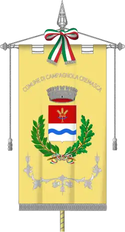 Drapeau de Campagnola Cremasca
