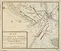 Campement de l'armée du Duc de Cumberland en mai 1745 lors de la guerre de Succession d'Autriche.