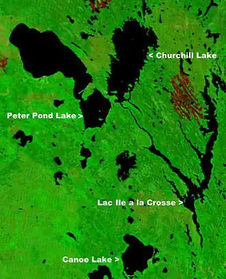 Image illustrative de l’article Lac Peter Pond