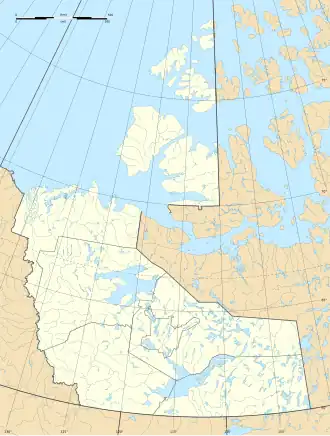 Voir sur la carte administrative des Territoires du Nord-Ouest