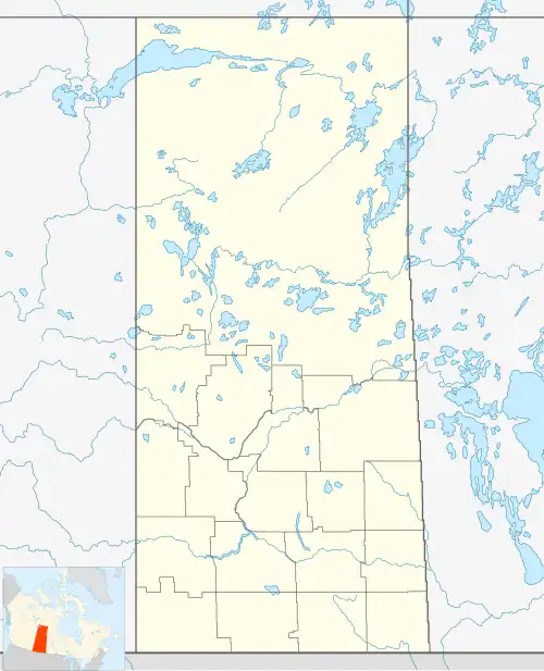 Voir sur la carte administrative de Saskatchewan