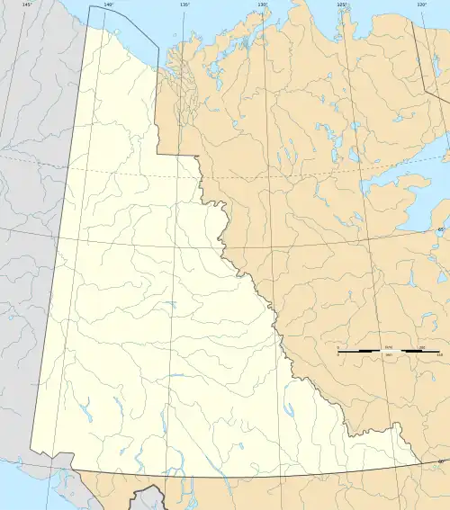 Voir sur la carte administrative du Yukon