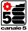 Logo de Canale 5 du 11 novembre 1980 au 11 janvier 1981