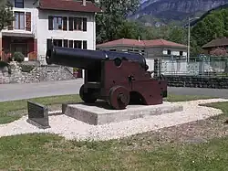 Canon du Port-Saint-Gervais.