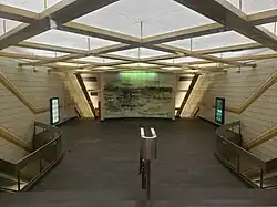 Vue générale de la mezzanine