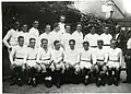 Ernest Frayssinet capitaine de l'équipe de Bourgogne de Rugby en 1925
