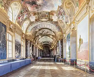 Vue de la salle des Illustres.