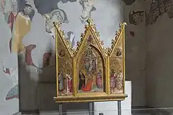 Triptyque, chapelle Capece Minutolo, cathédrale de Naples.