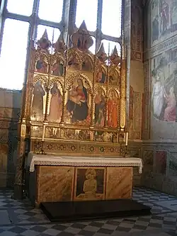 Polyptyque de Giovanni del Biondo.